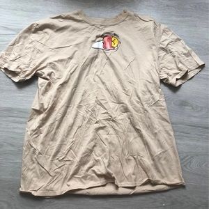 Gudetama Wrapped in Bacon Sleeping Tee